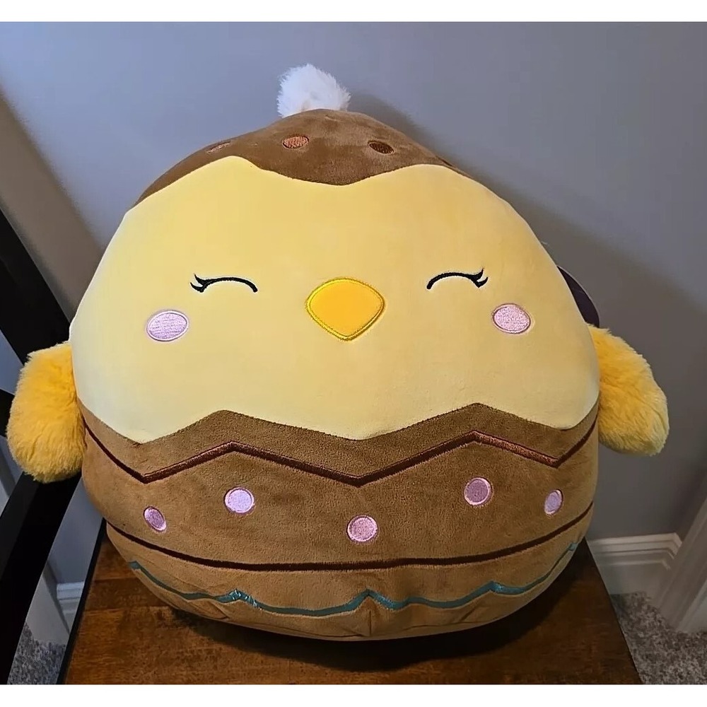 Squishmallows Aimee Chick Peep 14" Stuffed Animal Plush Toy Kellytoy NEW